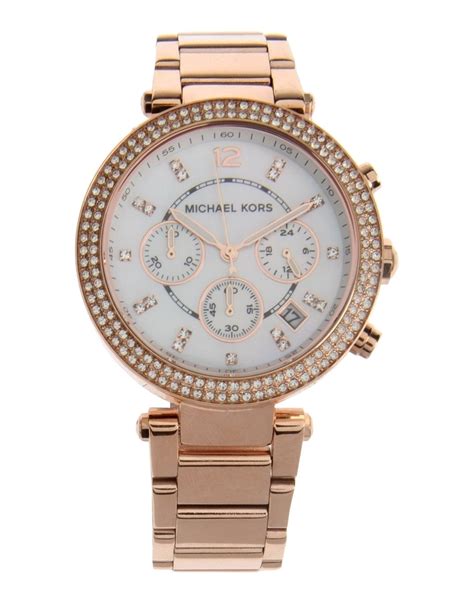 michael kors white watch with rhinestones|Michael Kors white diamond watch.